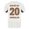 Oficiální Fotbalový Dres Bayer 04 Leverkusen Alejandro Grimaldo 20 Hostující 2024-25 pro Děti